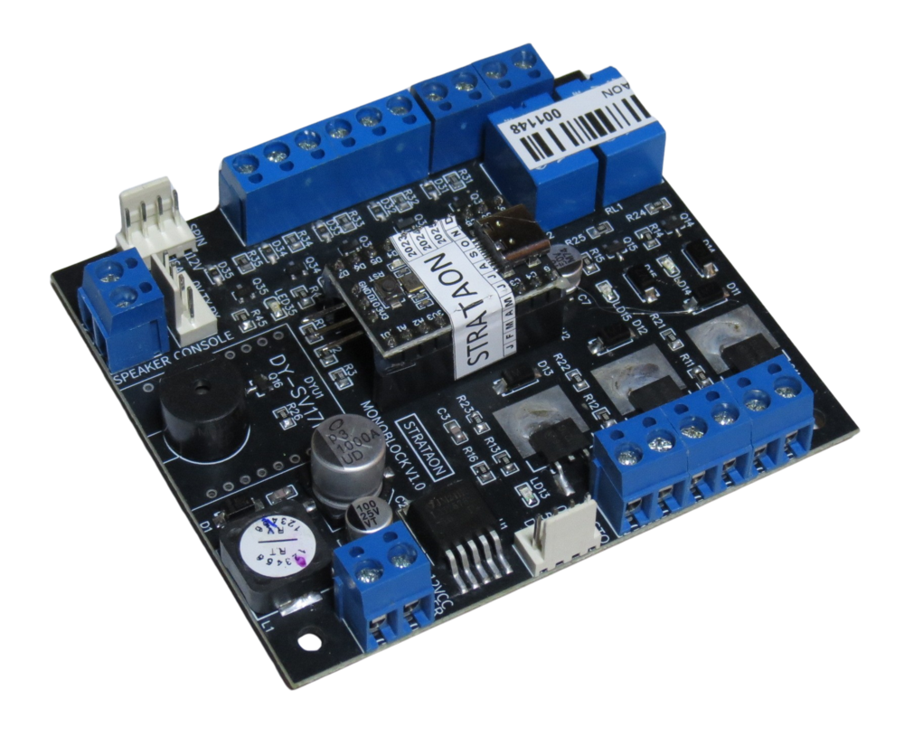 Controlador de bloqueio Monoblock PRO para catracas e torniquetes